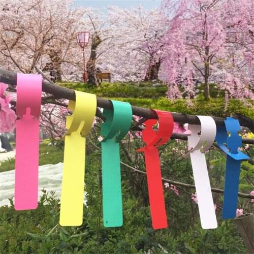 200pc Plastic Plant Long Typetags Markers Nursery Tray Garden Labels Tray Garden Labels Garden Tool Home Decor