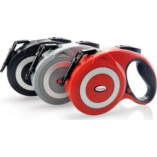 5M / 8M Retractable Dog Leash Medium Large Dogs Traction Rope Automatic Extending Reflective Pet Walking Dog Leashes