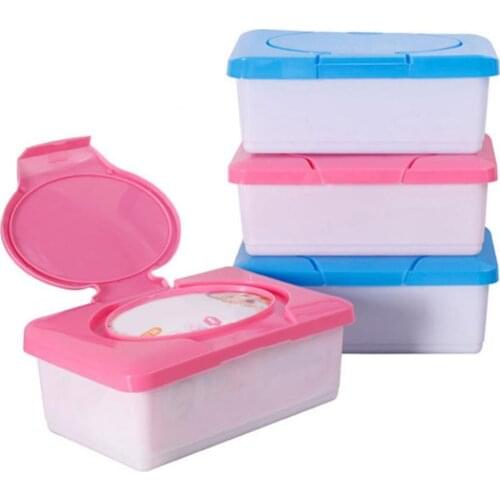 Storage Case Wet Tissue Box Wipes Dispenser Wipes Napkin Storage Box Paper Container Home pojemnik na chusteczki Tissue Case