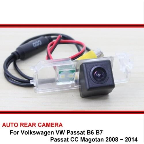 For Volkswagen Passat B6 B7 Passat CC Magotan 08~14 SONY HD Car Reverse Backup Rearview Parking Rear View Camera Night Vision