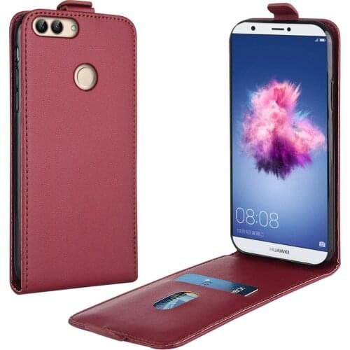 Flip Case for Huawei P Smart 2018 FIG-LX1 FIG-LX2 FIG-LX3 Leather Case for P Smart 2018 Phone Case