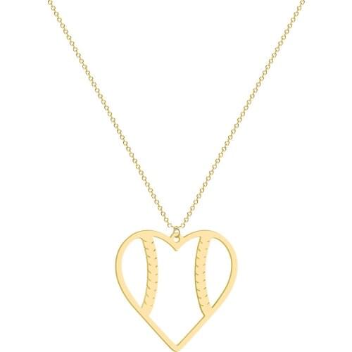 Kinitial Fashion Hollow Arrow Heart Dainty Necklace Gold Silver Color Choker Necklace For Women Charm Pendant Jewelry Gift