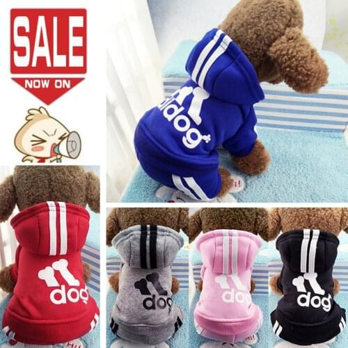 Fashion Puppy Dog Jumpsuit Overalls for Small Dogs Yorkshire Terrier Shih Tzu Coat Suit Soft Warm Clothes for Pets Dogs Clothing