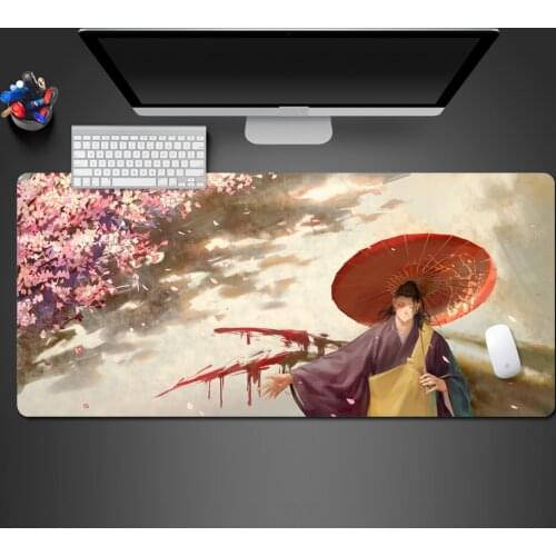 Fashion Modern Anime 3d Mousepad Unique Style Large Computer Player Pad High Quality Natural Rubber Printing Anime Pads