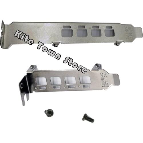 New Low Profile Bracket Full Height Bracket for NVIDIA Quadro K1200 NVS 510 P400 P600 P1000 Video Graphics Card