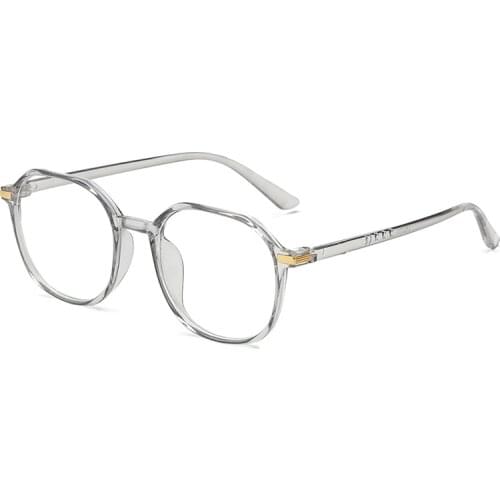 Transparent Color Glasses Anti-blue Light for Women and Men Irregular Frame Fashion Light Eyewear