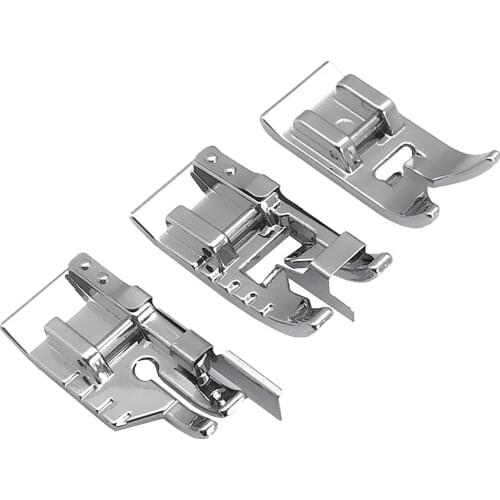 Sewing Machine 3Pcs Stitch in Ditch Foot and 1/4 Inch Quilting Patchwork Presser Foot Set Suitable for Singer,Brother,Janome