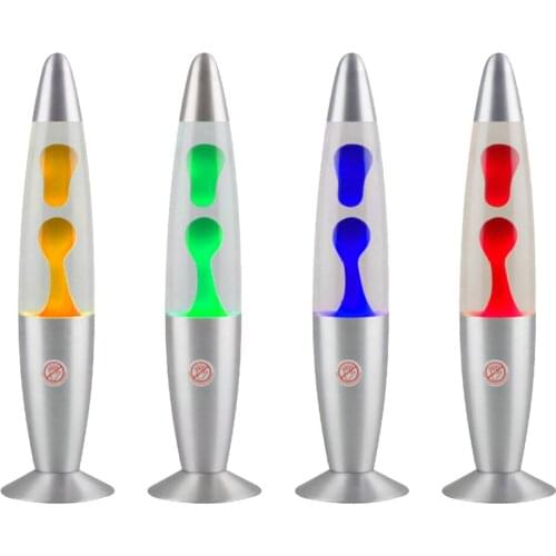 25W Jellyfish LED Bedside Lamp Aluminum Alloy Volcano Lava Night Light for Home Bedroom Decoration Kids Gifts EU Plug