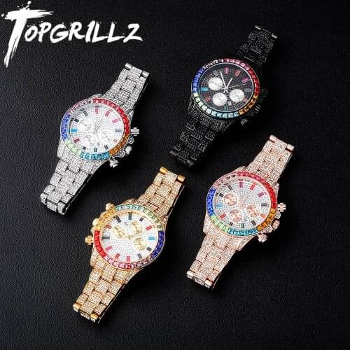 TOPGRILLZ Ladies Waterproof Watch