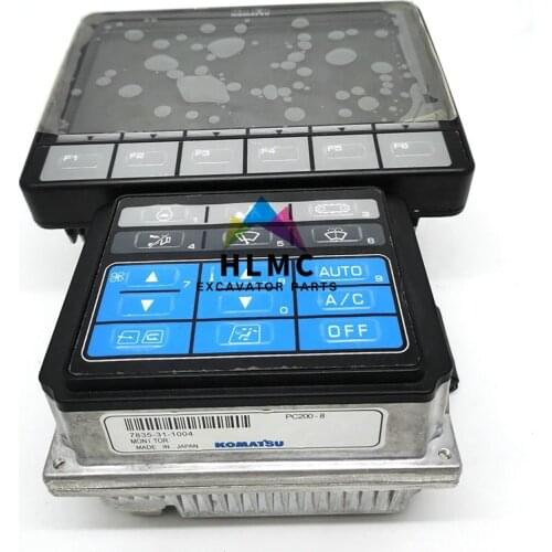 High Quality Excavator PC200-8 PC210-8 PC220-8 Display Panel 7835-46-1009 Monitor 7835-30-1001 7835-46-1004