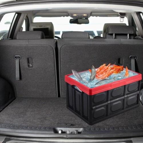 Car Trunk Storage Box Easy To Carry Large Capacity Storage Case Car Large Storage Box Supplies Car Interior Accessories