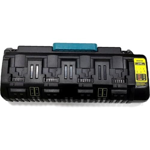 Li-Ion Battery Charger 3A Max for Dewalt 10.8V 12V 14.4V 18V 20V 60V DCB118 DCB101 DCB102 DCB112 DCB205 with USB 4 port DCB104