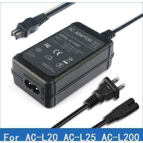 AC Power Adapter Charger For Sony AC-L20 AC-L20A AC-L20B AC-L20C AC-L25 L25A AC-L25B AC-L25C AC-L200 AC-L200B AC-L200C AC-L200D