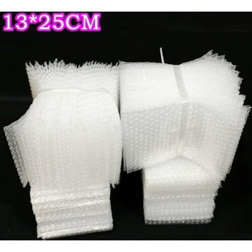 13*25cm Shockproof Bubble Bag Foam Bag Bubble Film Bag Big Bubble Thickening