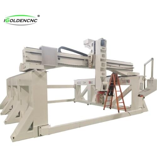 5 axis cnc router wood carving 5axis gantry moving cnc machine price