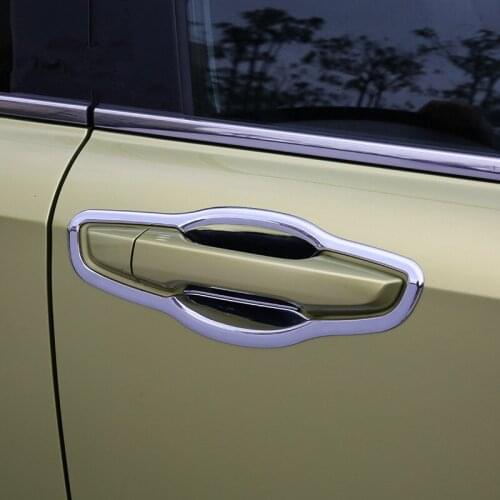 Car Styling For Honda CR-V CRV 2017 ABS chrome exterior door cup bowl cap sticker accessories moulding trim