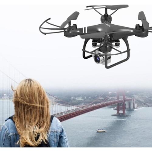 Four-Axis Aerial Drone Hj14W Hj14Q Remote Control Aircraft Hd Aerial Photography Fpv Shock Absorption Gimbal Drone With Camera