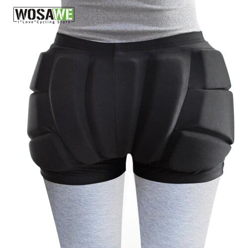 EVA Pad Snowboard Hip Protection Shorts Kids Adult Ski Roller Skating Hockey Riding Cycling Protective Butt Bicycle Short