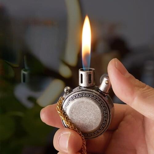 Retro Grinding Wheel Kerosene Lighter Smoking Accessories for Weed Boutique Collection Mens Gift Regalos Para Hombre Originales