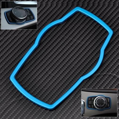 CITALL Car Interior Multimedia Buttons Cover Molding Trim For BMW 1 3 4 5 7 Series X1 X3 X4 X5 X6 F01 E84 F25 F26 E71 2013 2014