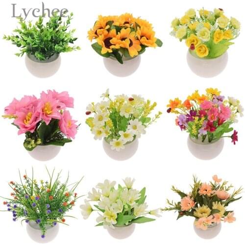 Искусственные подсолнухи Lychee Life China At AliExpress