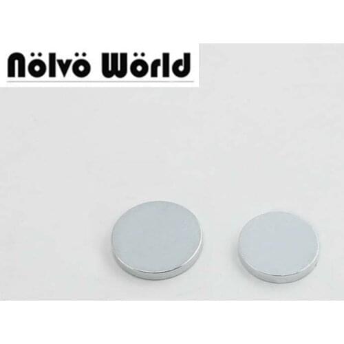 100pcs 18mm 20mm Round neodymium magnet block rare earth strong bulk super invisible magnets for bags handbags sewing 30pcs