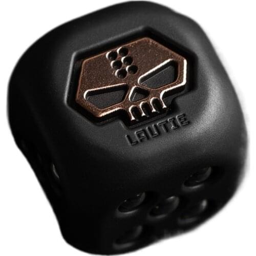 Polyhedron Lucky Black Technology Pendant EDC Decompression Decompression Hand Strap Toy Infinity Cube Fidget Toy Stress Toys