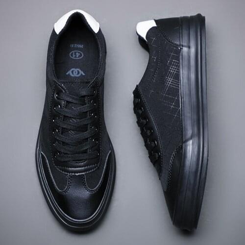 Breathable Casual Vulcanize Shoes Men 2021 Autumn New Thick Bottom Designer Flats Youth Trend Leisure Shoes BD21273