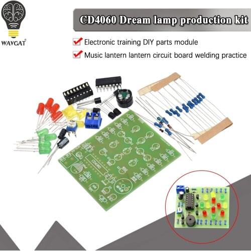 CD4060 Dream Lamp Making Kit Music Lantern Making Lanterns to Alice Music Lamp Student Training Maker Lab