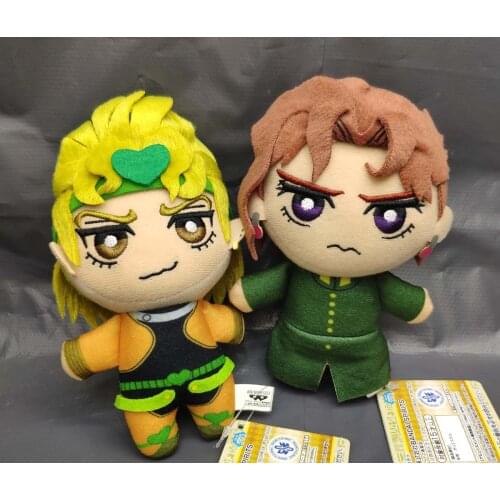 Set of 2 Jojos Bizarre Adventure Tomoni Kujo Noriaki Kakyoin plush toy