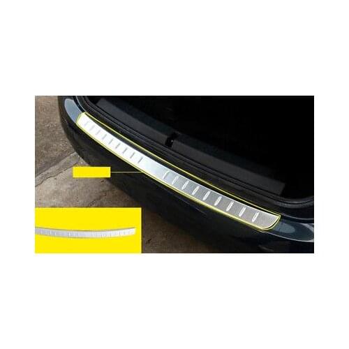 Stainless Rear Boot Trunk Fender Trim For BMW 2 Series Active/Gran Tourer 15-18