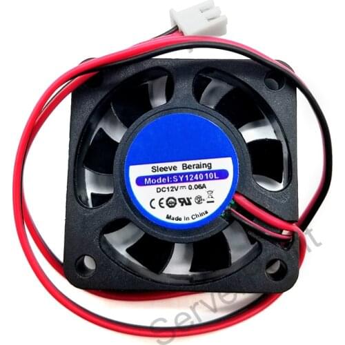 New For SCYTHE SY124010L DC12V 0.06A 2pin 2wire 4010 40X40X10MM Cooling Fan