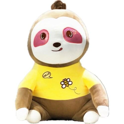 New arrival plush sloth soft stuffed bradypod toy for baby gift toy