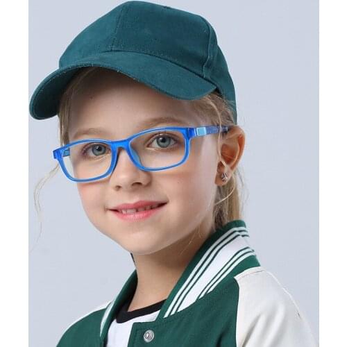 5-12 Year-old Optical Children Glasses Frame TR90 Silicone Glasses Children Flexible Protective Kids Diopter Eyeglasses Rubber