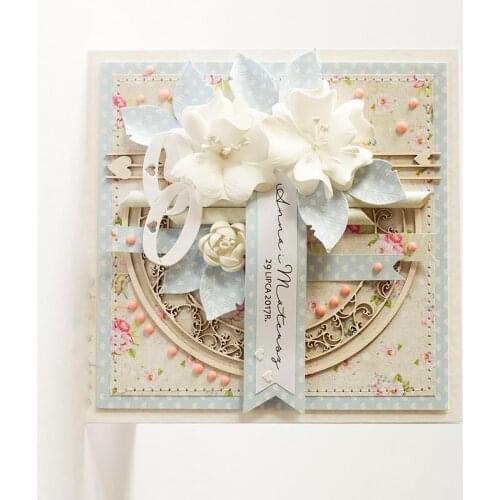 Couple Ring Metal Cutting Die DIY Clipbook Album Paper Embossed Carbon Steel Tool Die new dies 2019