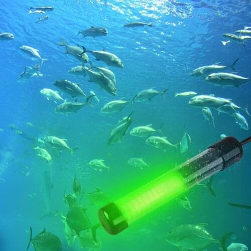 Underwater Fishing Light 12V Super Bright LED Night Fishing Finder Underwater Fishing Attracting Lamp 16.4ft Power Cord