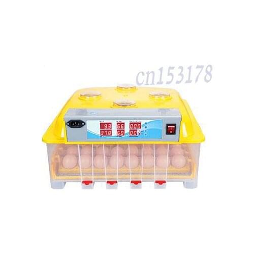 Fully automatic incubator 48 pieces home 36 chickens ducks geese pigeons birds 48 small egg incubator incubators