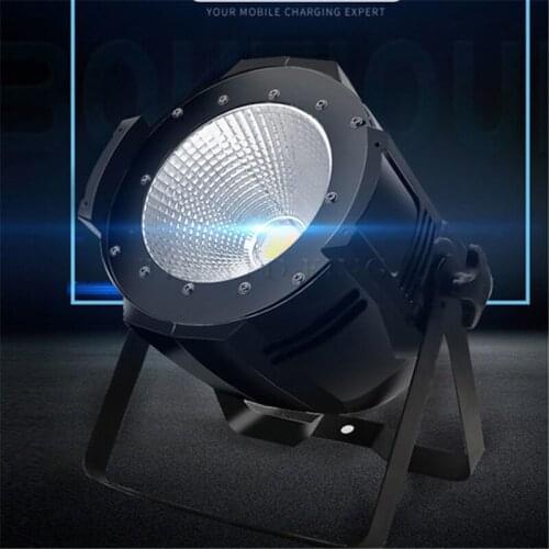 Super Bright LED Spotlight Light Led stage 230V 220V AC 200W LED par COB Warm Cold white 2in1 led spotlight dj light