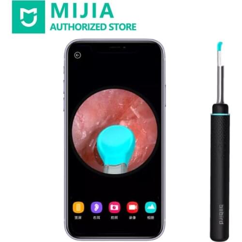 Xiaomi Bebird M9 Pro Smart Otoscope Visual Ear Swab Wireless Ear Sticks Ear Care Flash Lightled Ear Cleaner for Earwax Removal
