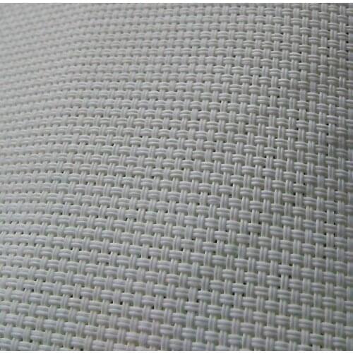 Top Quality 14CT 18CT cross stitch plastic canvas fabric white color, any size ok