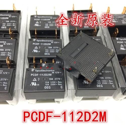 10PCS/lot relays PCDF-112D2M 10A277VAC 4PIN A group of normally open
