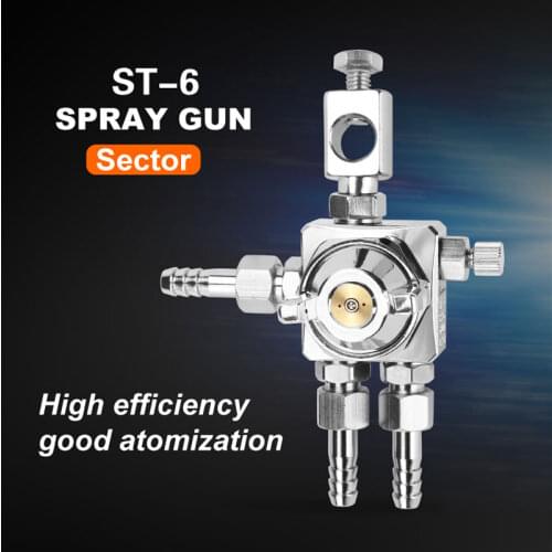 Japan lumina ST-6 ST-6R mini Automatic spray gun 0.5/1.0/1.3/2.0mm nozzle for wave soldering Casting painting,fan and round