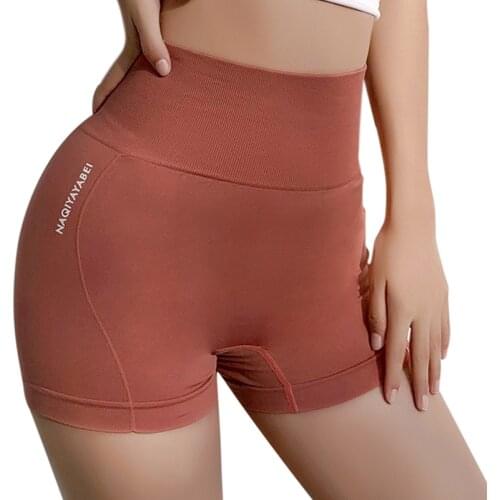 Running Seamless Shorts Women Push Up High Waist Fitness Short Female Slim Workout Tights Yoga Short Pant
