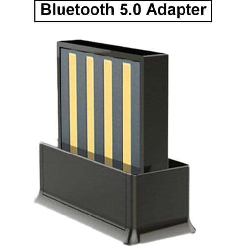 USB Bluetooth Wireless Adapter 5.0 Computer Audio Bluetooth Launch Adapter Dongle for PC Laptop Computer Desktop Stereo Music