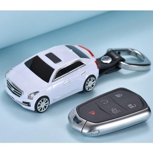 2021 New Car Key Cover Case For Cadillac Escalade CTS XTS ATS ATS-L XLS SRX 2015 4/5/6 Button 28T CTS-V XT5 CT6 Protect Shell
