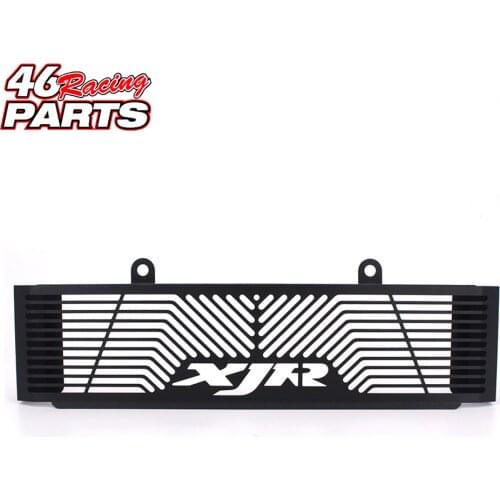 Black Motorcycle Accessories Radiator Guard Protector Grille Grill Cover For YAMAHA XJR 1300 XJR1300 1998-2008