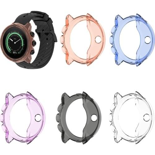 For Suunto 9 / Suunto 9 Baro / Spartan Sport Wrist HR Baro Smart Watch Soft TPU Protective Case Cover Frame Shell Anti-scratch