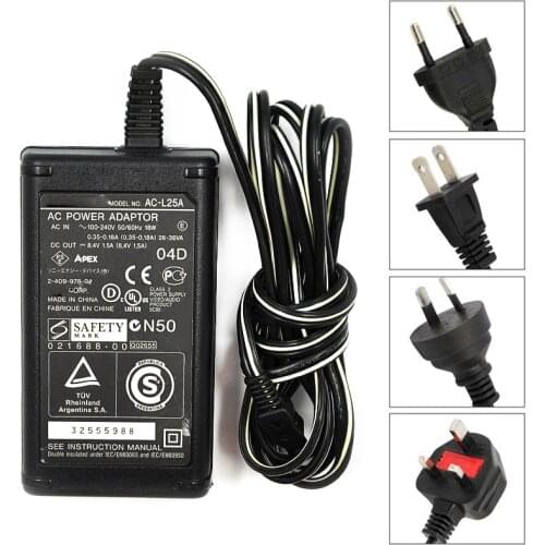 For Sony AC-L25A 8.4V 1.7A AC Adapter Charger Power Supply - Used