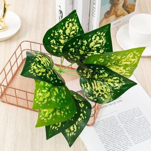 Mochu Simulation Plant Evergreen Calla Lily Plant Wall with Grass Leaf Nine Head Simulation