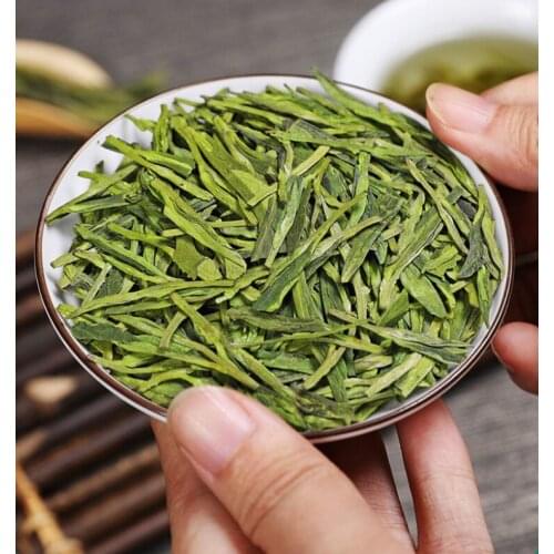 Famous Good quality Dragon Well 2021 Spring Green -Teafor health care tender aroma Free Shipping